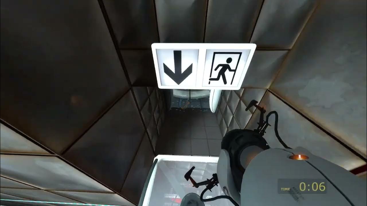portal test chamber 14 goofy solution to least time YouTube