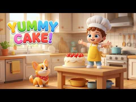 Kids Go To School | Chuns and friends learn fun lessons: Baking a Secret Cake for Grandma!