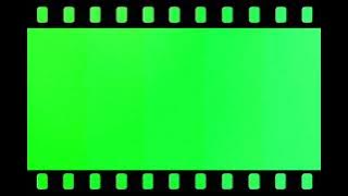 rolling film green screen effect