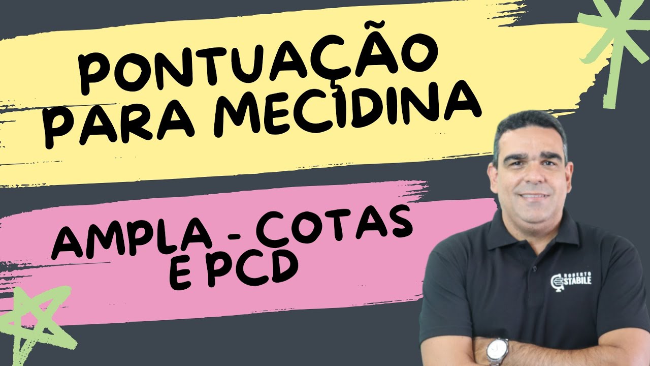 COMPARE AS NOTAS DE MEDICINA EM TRÊS UNIVERSIDADES! VEJA ONDE TEM MAIS VAGAS E FALTOU CANDIDATO PCD!
