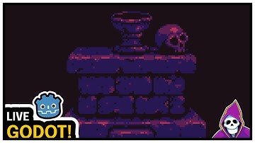 Visuals and Other Work! - Live Godot Game Development