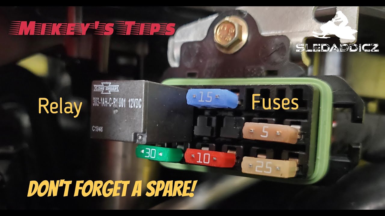 Mikey's Tips Carrying Spare Fuses and Relays YouTube