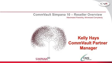 CommVault Webinar