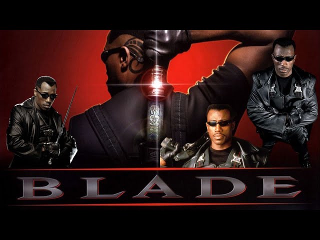 Blade, o caçador de vampiros (Wesley Snipes) - Desenho de