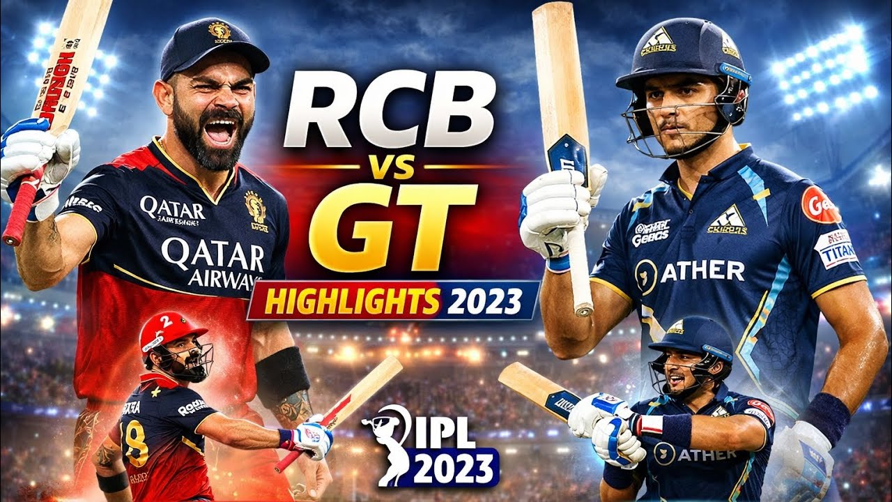 Обзор матча RCB против GT 2023 | Коли против Гилла | IPL 2023