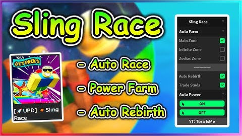 Roblox Sling Race Script - Auto Race | Collect Power & More