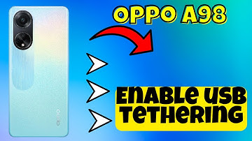Oppo A98 Enable usb tethering || How to enable usb tethering || How to use usb tethering