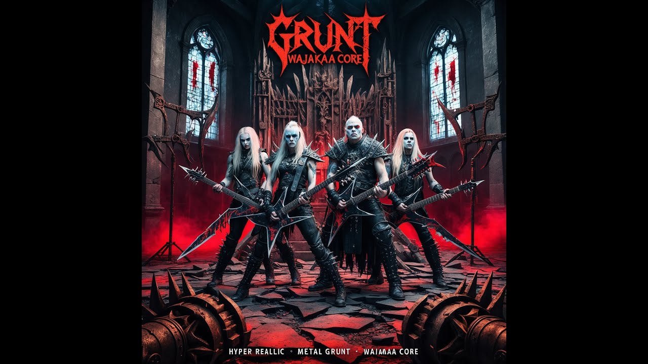 WajakaaCORE–Album GRUNT, Eternal Fury.xtreme,thrash-infused death metal,savage nu-metal chaos -