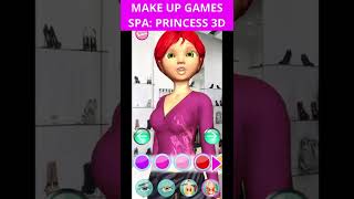 Make Up Games Spa: Princess 3D #Shorts screenshot 3