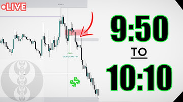 UNDEFEATED 9:50 Macro | ICT Live Tape-Read