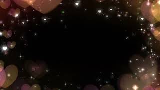 Glittering Hearts 3D Vfx Effect Video