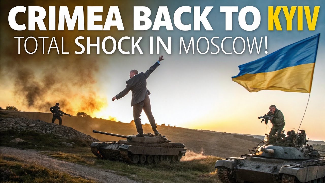 Total Shock in Moscow: Crimea Back to Kyiv!