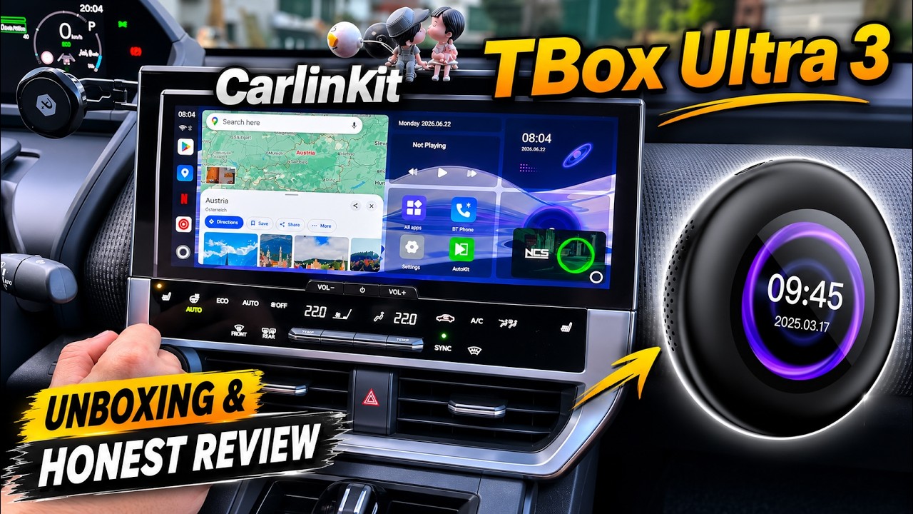 Carlinkit TBox Ultra 3 Unboxing And Honest Review AI BOX Netflix