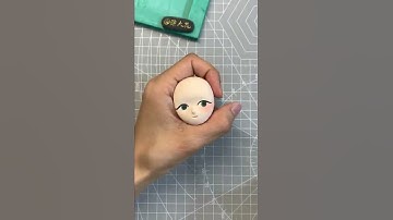 Đất Nặn Nghệ Thuật Hình Công Chúa Tóc Dài Dễ Thương|Chipi Chipi #shorts