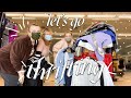 thrift with me, my mom, + my sister for funky spring clothing + haul | vlog style