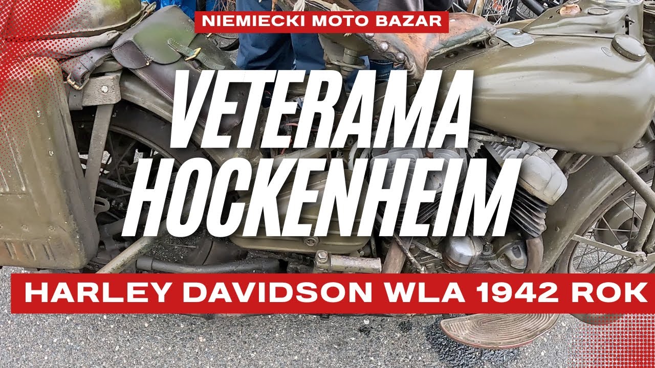 Veterama Hockenheim- Motocykle, których nie spotkasz na polskich bazarach.