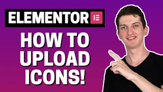 How To Upload Icons To Elementor