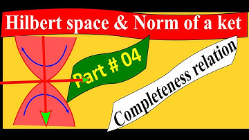 Hilbert space and norm of a ket