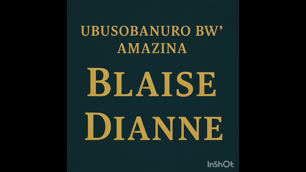 Menya ubusobanuro bw'Amazina Blaise na Dianne