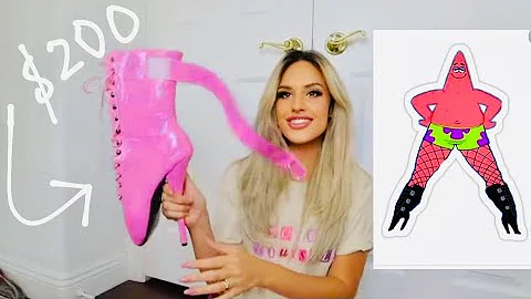 Trying the weirdest WISH shoes ever !!