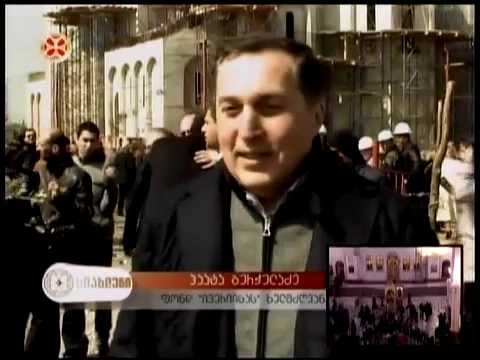 პატრიარქმა მახათას მთაზე ზეთისხილის ხე დარგო