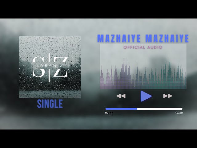 Saran Z - Mazhaiye Mazhaiye ft. Dhilip Varman | Rabbit Mac (Official Audio) class=