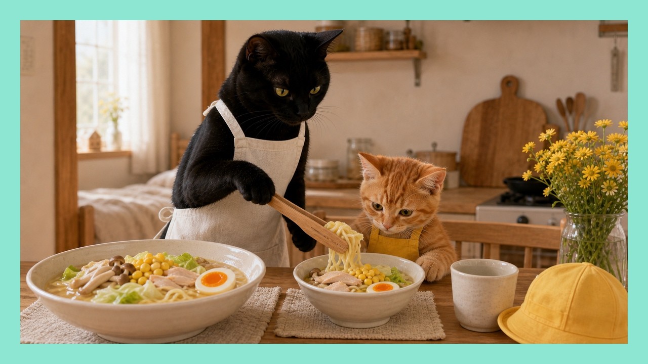 子猫チャチャの1日