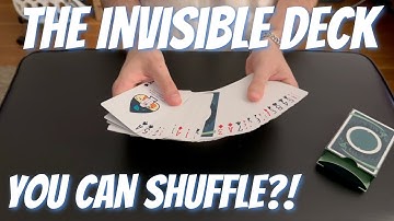 IMPROMPTU Version Of The Invisible Deck | Card Trick Tutorial