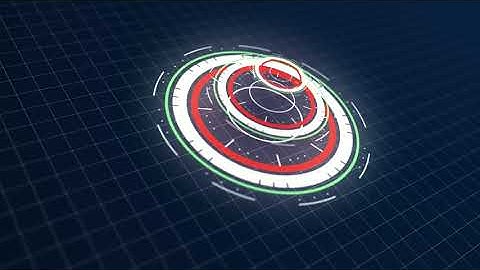 HUD(HEADS UP DISPLAY) animation made by me in AFTER EFFECTS