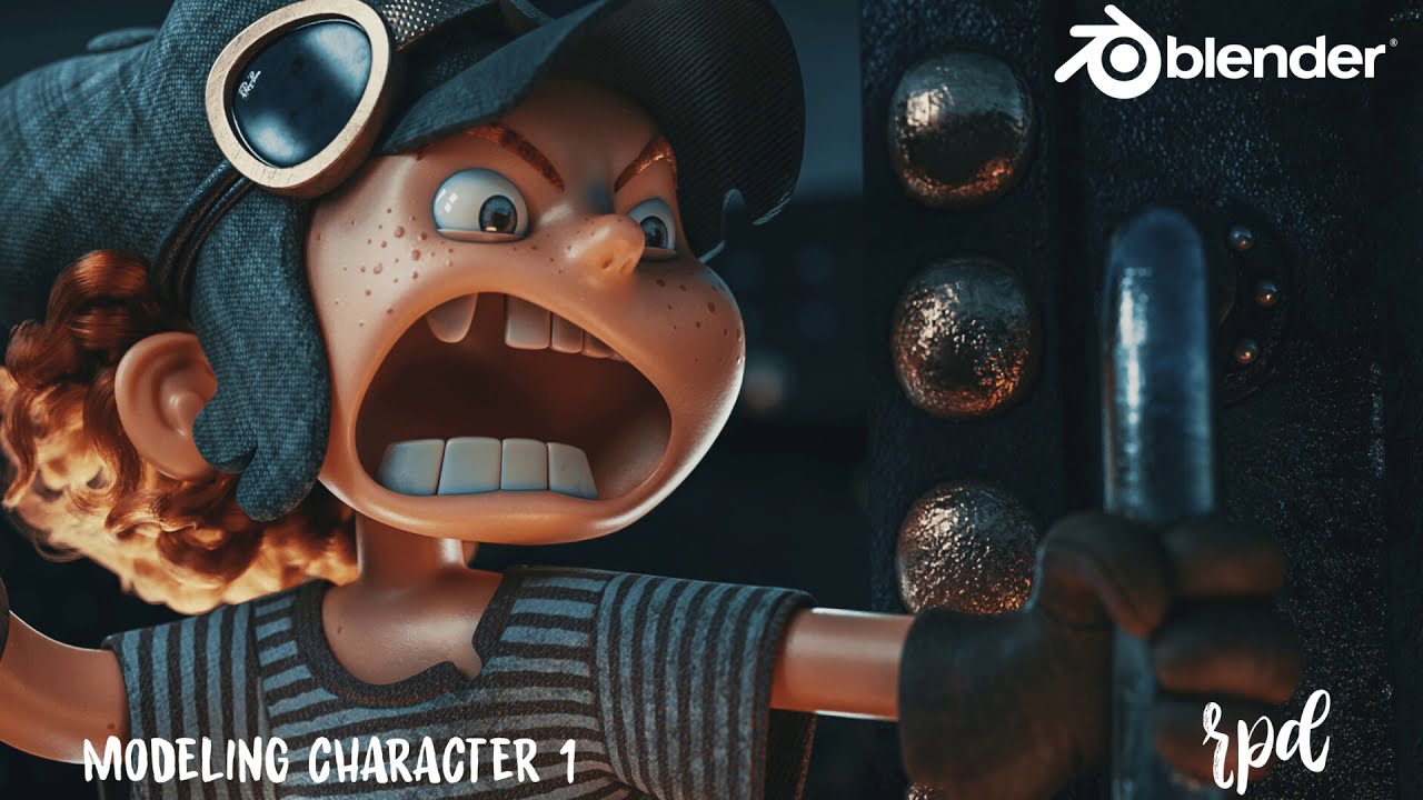 Tutorial Modeling Karakter Part 2 (Blender 2.79) - YouTube