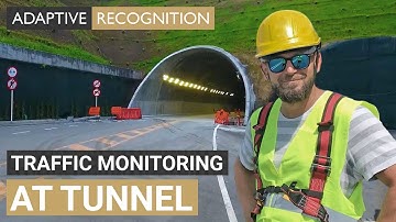 Adaptive Recognition LPR cameras at Túnel de Oriente, Colombia