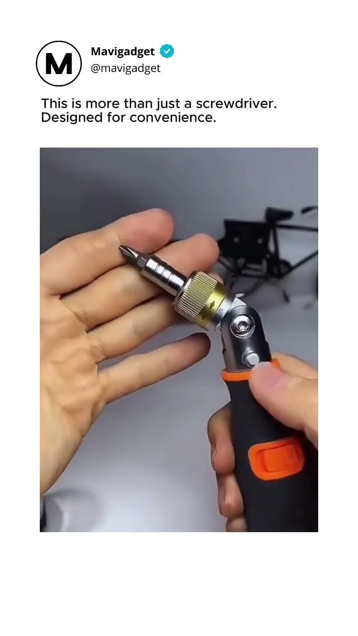 10in1 Multi-Angle Portable Ratchet Screwdriver ✅ Product Link in Bio ( # 1289 )