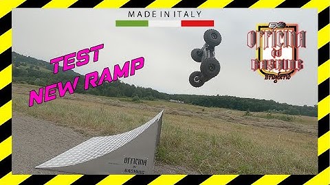 Test new Ramp "OFFICINA DEL BASHING" with Arrma Vortex 3s, Kraton 6s an Kraton 6s exb ( DRRC Stunt )