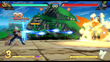 DBFZ SSJ Gogeta Solo Sparkless 236L Cancel Triple Super T.O.D Combo
