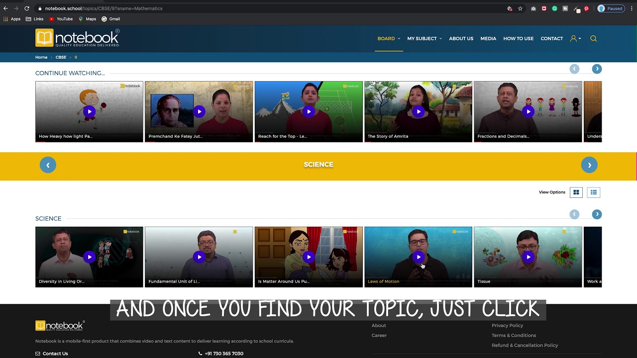 Notebook - How to Use - Instructional Video - for Desktop and Laptop ...