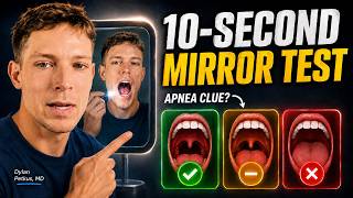 10-Second Mirror Test Reveals Your Sleep Apnea Fix