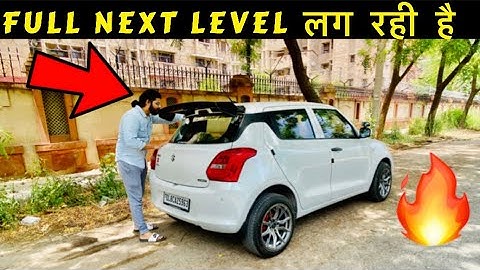 MY 2020 SWIFT GOT MONSTER SPOILER INSTALLED 🔥 | SWIFT MODIFICATION | MONSTER SPOILER COST 💸