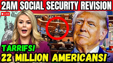 It Happened at 2AM… Trump’s $2,000 Tariff Dividend Triggers Social Security Turning Point
