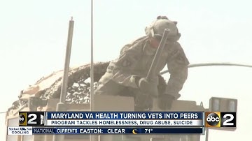 Maryland VA turning vets in Peer Support Specialists
