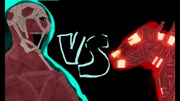 Colossal Titan Vs Mecha Godzilla - (People Playground)