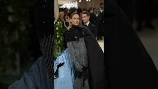 We love a dress reveal. #RebeccaFerguson at the #MetGala. (🎥:Getty) #shorts