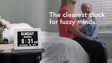 Day Clock by American Lifetime for Seniors, Dementia or Alzheimers