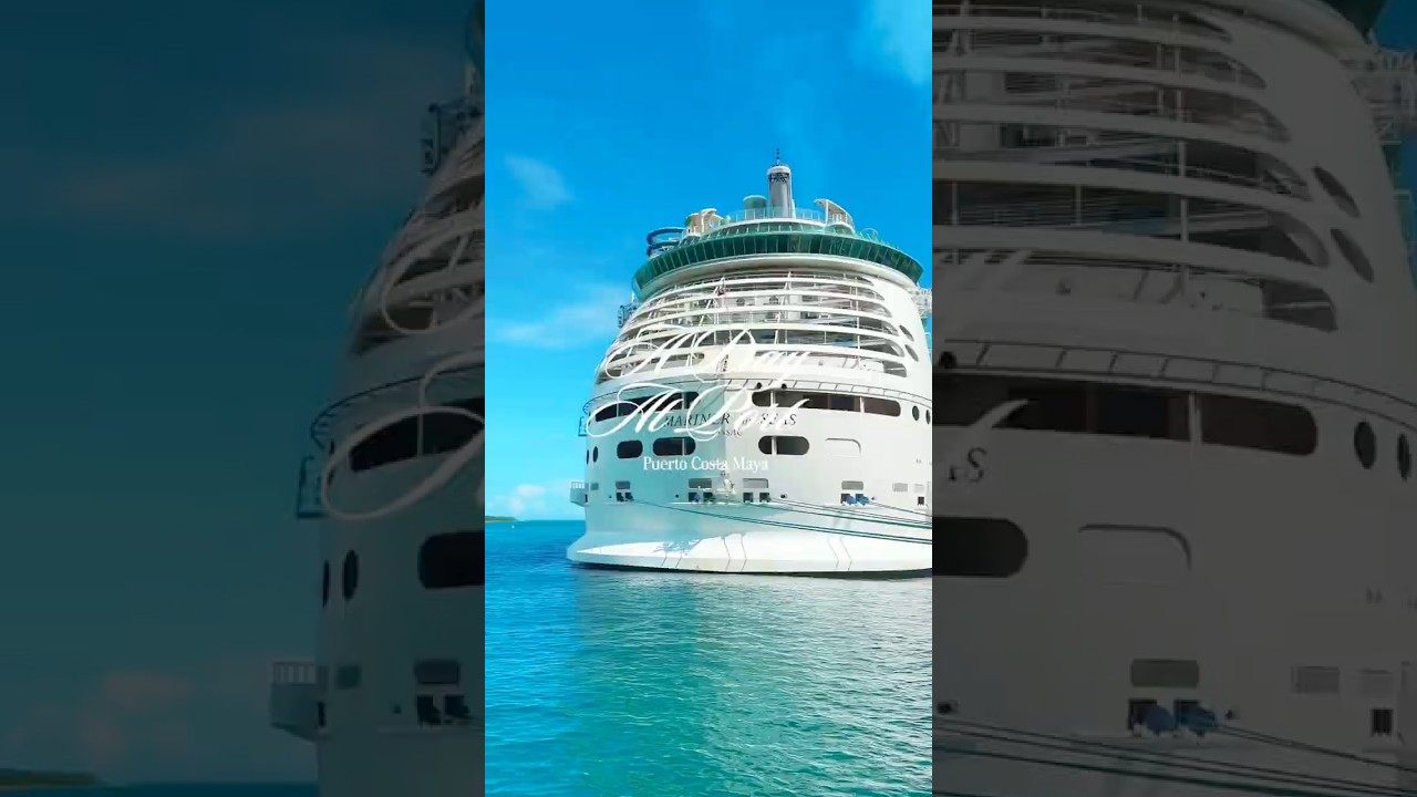 Puerto Costa Maya with @RoyalCaribbean #marineroftheseas #costamaya