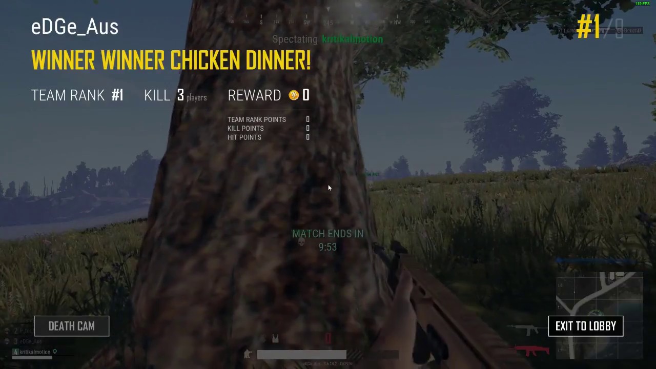 Kritikal 3 Bullet 3 Hit Pubg 1v1 For The Win Cybergamer Premier - kritikal 3 bullet 3 hit pubg 1v1 for the win cybergamer premier league intermediate finals