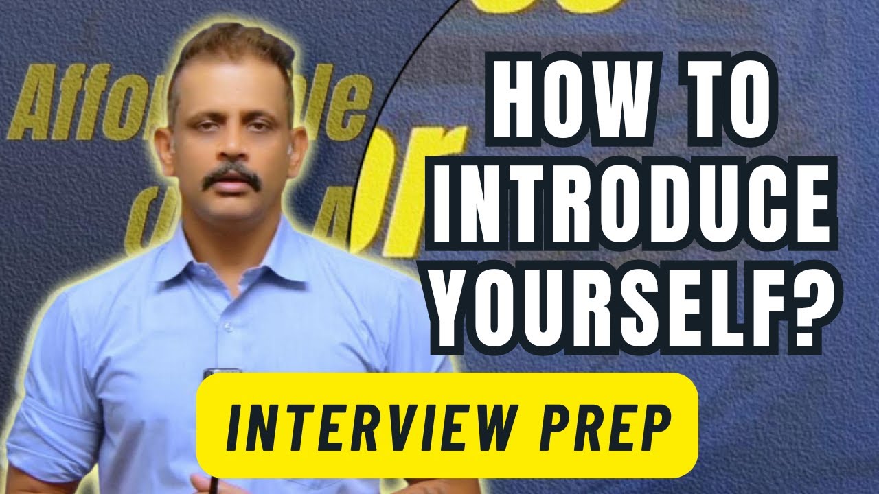 INTERVIEW TIPS || How to Introduce yourself? || 