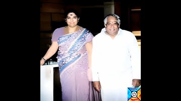 When late Sri.MSV visited  singer S Janaki in her home.