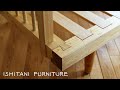 ISHITANI - Making a Kigumi Bed - no glue, screws, or nails -