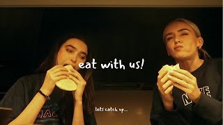 MUKBANG! eat with us... brookie and jessie