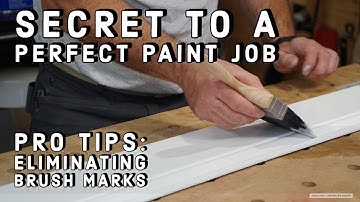Eliminating "Roping" Brush Marks When Painting