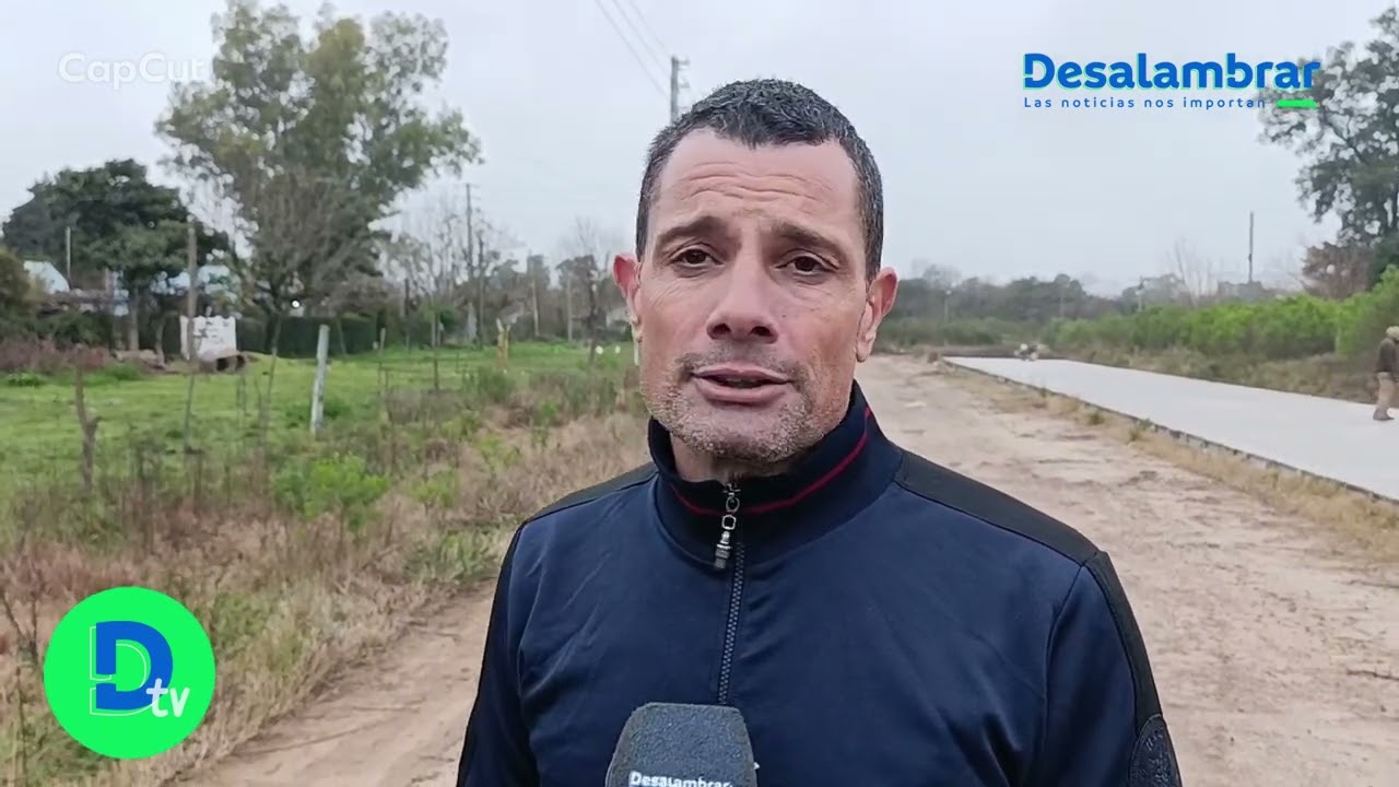 Obra central para la conectividad de General Rodríguez